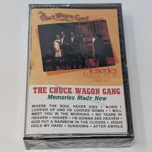 The Chuck Wagon Gang‎ Memories Made New Southern Gospel Cassette Tape NEW VTG